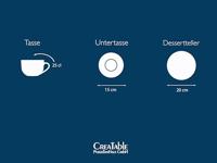 Creatable Serviesset Chef Collection (18-delig koffieservies, Grijs) - thumbnail
