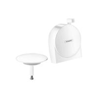 Hansgrohe Exafill S afbouwdeel S badvul-, overloop- en afvoergarnituur, mat wit - thumbnail