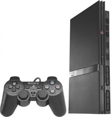 Sony PlayStation 2 Zwart