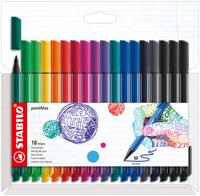 Stabilo pointmax fineliners, 18st. - thumbnail