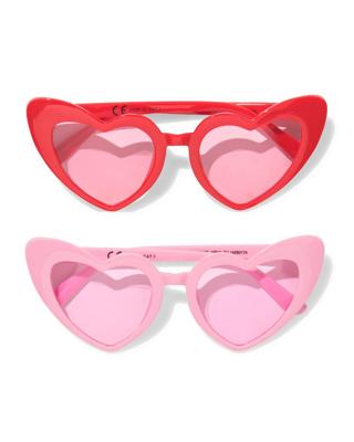 HEMA Bril hartvorm (rood)