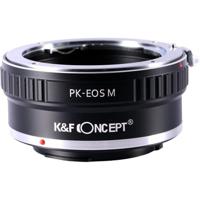 K&F Lens Adapter Pentax K - Canon EOS M (EF-M) - thumbnail