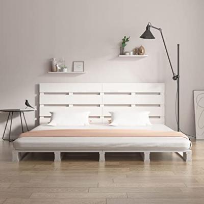Bedframe zonder matras massief grenenhout wit 140x200 cm Bedframe zonder matras massief grenenhout wit 140x200 cm