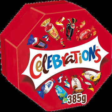 Chocolade Celebrations doos 385gr