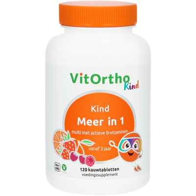 VitOrtho Kind Meer-in-1 Kauwtabletten