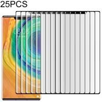 25 stuks volledige cover screen gebogen beschermer gehard glas film voor Huawei mate 30 Pro - thumbnail