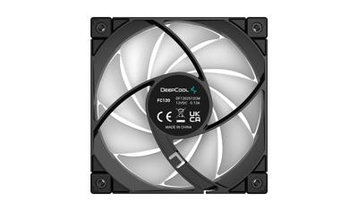 DeepCool FC120-3 IN 1 Computer behuizing Ventilator 12 cm Zwart, Grijs 3 stuk(s) DeepCool FC120-3 IN 1 Computer behuizing Ventilator 12 cm Zwart, Grijs 3 stuk(s)