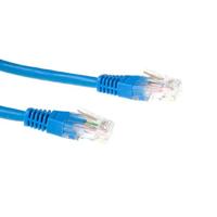 ACT Blauwe 2 meter LSZH U/UTP CAT6 patchkabel met RJ45 connectoren - thumbnail