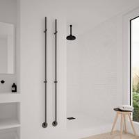 Elektrische Radiator Stick Instamat Jay 175 cm 29W Mat Zwart Instamat - thumbnail