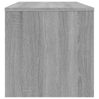 Tv-meubel 100x40x40 cm bewerkt hout grijs sonoma eikenkleurig - thumbnail