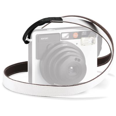 Leica 19512 Sofort Strap zwart/wit Leica 19512 Sofort Strap zwart/wit