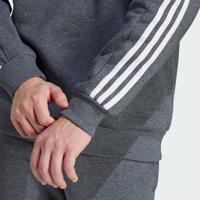 adidas Essentials Crew Sweater Donkergrijs Wit - thumbnail