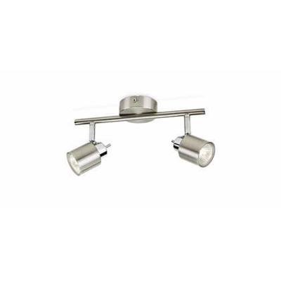 Plafondlamp Philips Meranti 10 x 28,5 x 15,5 cm Zilverkleurig Metaal