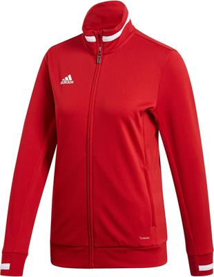 Adidas T19 Woven Jacket Dames Rood Adidas T19 Woven Jacket Dames Rood