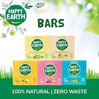 Happy Earth Shower bar cedar lime 90 Gram - thumbnail