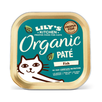 LILY'S KITCHEN CAT ORGANIC FISH PATE - thumbnail