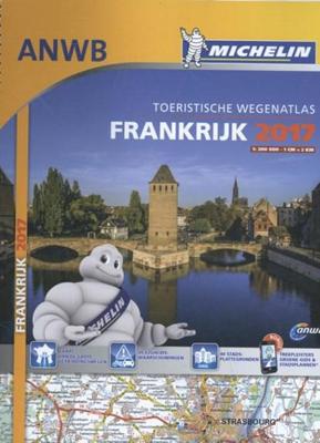 Atlas Michelin ANWB Frankrijk 2017