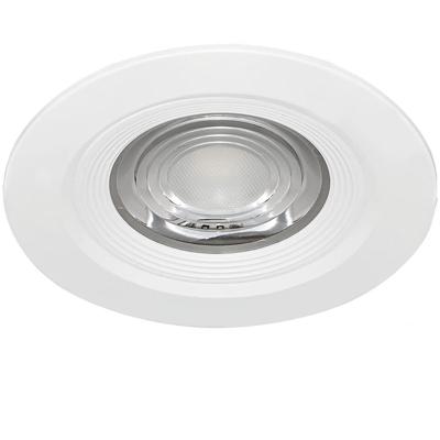 LED Inbouwspot - Brinton - 7W 630lm 38D - IP54 Waterdicht - 830 Warm Wit 3000K - Rond - Wit