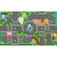 Kids Globe verkeerskleed met LED verkeerslichten - 72 x 120 cm - thumbnail