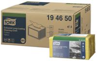 Reinigingsdoek Tork W8 Premium 1-laags 8x40 vel geel 194650 - thumbnail