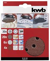 kwb 491985 Schuurschijf Diameter 125 mm 30 stuk(s) - thumbnail
