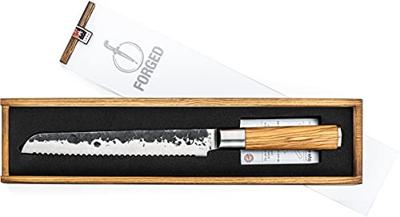 FORGED - Olive Forged - Broodmes handgesmeed Olijfhout