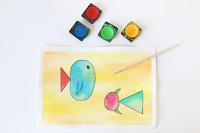 PRIMO waterverf, d 30 mm, diverse kleuren, 12 stuk/ 1 doos - thumbnail