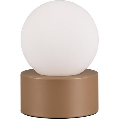 Stijlvolle LED Tafellamp Coffee - Ronde Tafelverlichting E14 Metaal