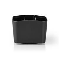 Houder voor Afstandsbediening | 5 Compartimenten | Draaibaar | ABS | Zwart - thumbnail