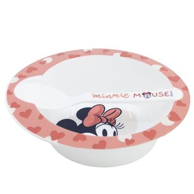Serviesset ThermoBaby Minnie Microwave Meal Set Bowl + Spoon