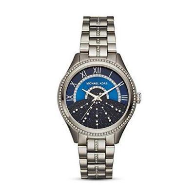 Michael Kors horloge MK3720 Lauryn roestvrij staal horloge met drie wijzers Michael Kors horloge MK3720 Lauryn roestvrij staal horloge met drie wijzers