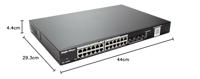Ruijie 24-poorts Gigabit L2 beheerde POE-switch - thumbnail