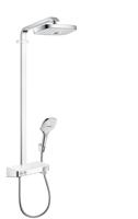 Hansgrohe Raindance Select E Showerpipe 300 2jet met ShowerTablet Select 300, wit/chroom - thumbnail