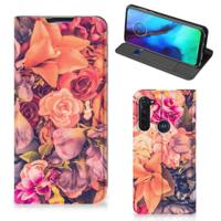 Motorola Moto G Pro Smart Cover Bosje Bloemen - thumbnail