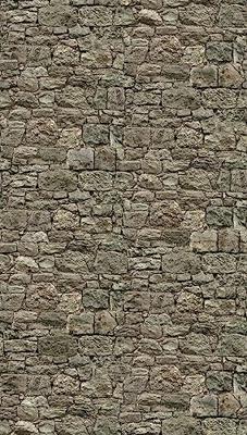 Livingwalls The Wall II - Grijs - Steenlook - 393171