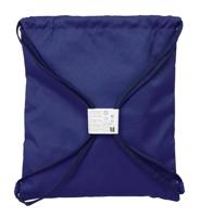 Rugtas met Koordjes Atlético Madrid Blauw Wit Rood 35 x 40 x 1 cm - thumbnail