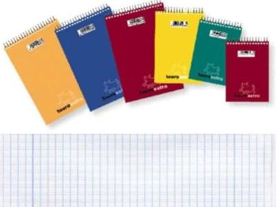 Schrijfblok Tauroplastic 1/12 80 Lakens (20 Stuks)