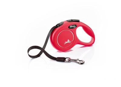 Flexi Rollijn classic lint XS rood 3 meter