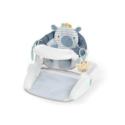 INGENUITY Prop Spot leerstoel, 3 zitposities, tablet en 2 speelgoed, Casi de zebra