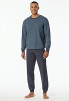 Schiesser Schiesser Pyjama Long graphite 181156 54/XL - thumbnail