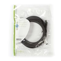 Optische Audiokabel | TosLink Male - TosLink Male | 5,0 m | Zwart - thumbnail