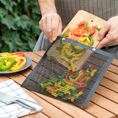 InnovaGoods Grillnetzakken Barbecue, 2 stuks - 24 x 28 cm