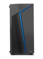 ATX Semi-toren doos Nox-Xtreme NXINFTYZETA Zwart - thumbnail