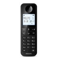 Draadloze telefoon Philips D2701B Zwart - thumbnail