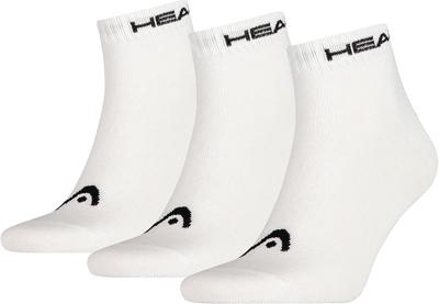 Head Quarter Sock White 3-pack-39-42