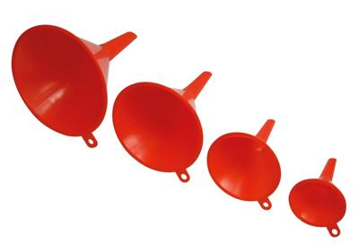 Set met 4 trechters Toolland e - Toolland Set met 4 trechters Toolland e - Toolland