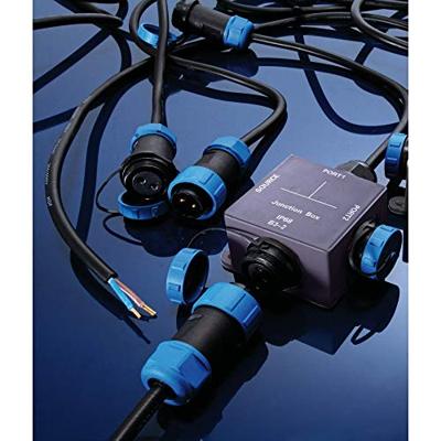 Deko Light 940029 Ronde connector afgewerkt Koppeling, recht Totaal aantal polen: 5 1 stuk(s)