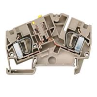 Weidmüller 1023830000 Testscheidingsserieklem Spanveer Donkerbeige 50 stuk(s) - thumbnail