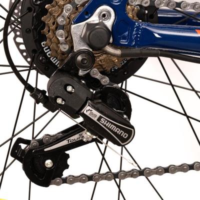 Elektrische Fiets Nilox X6 PLUS 250 W 12800 mAh 27,5" Zwart/Blauw - thumbnail