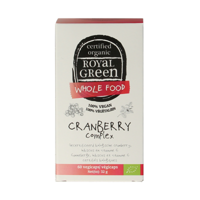 Cranberry complex bio 60 Vegetarische capsules Cranberry complex bio 60 Vegetarische capsules